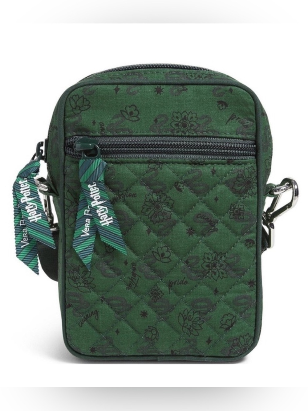 Harry Potter x Vera Bradley Slytherin Convertible Crossbody and Waist Belt Bag